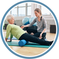 Woman in Physical Therapy